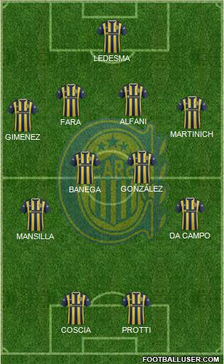 Rosario Central Formation 2016
