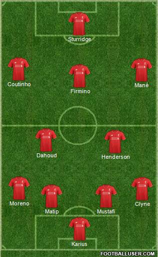 Liverpool Formation 2016