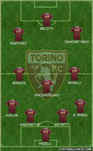 Torino Formation 2016