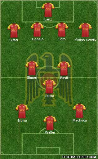 CD Unión Española S.A.D.P. Formation 2016