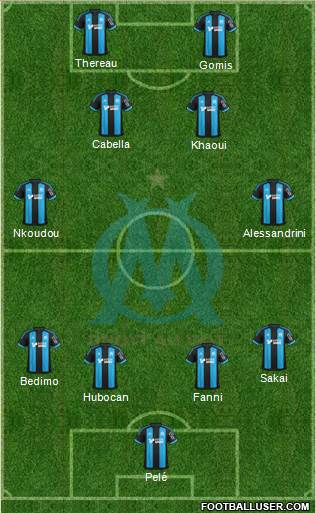Olympique de Marseille Formation 2016