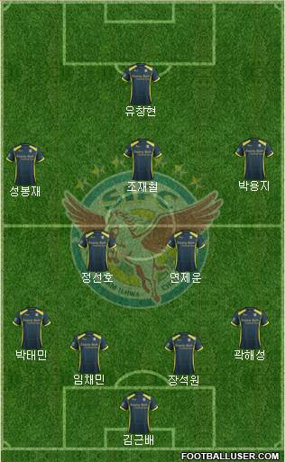 Seongnam Ilhwa Chunma Formation 2016