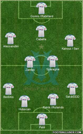 Olympique de Marseille Formation 2016