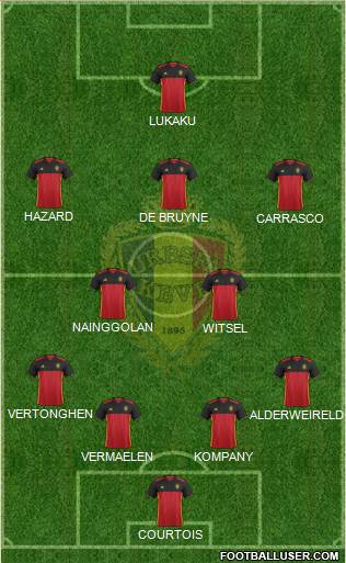 Belgium Formation 2016