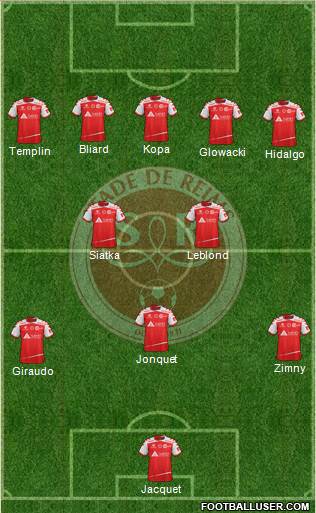 Stade de Reims Formation 2016