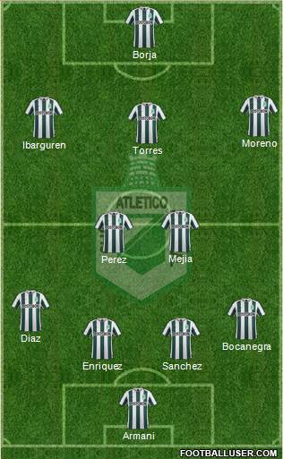 CDC Atlético Nacional Formation 2016