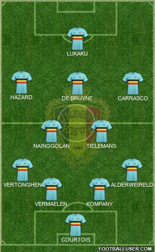 Belgium Formation 2016