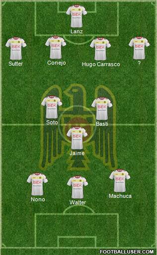 CD Unión Española S.A.D.P. Formation 2016