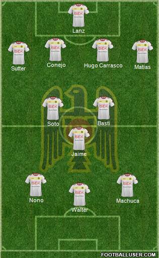 CD Unión Española S.A.D.P. Formation 2016