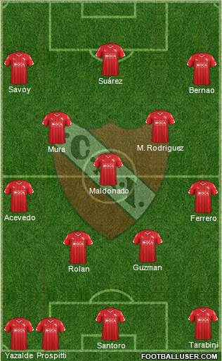 Independiente Formation 2016