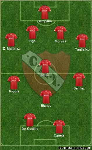 Independiente Formation 2016