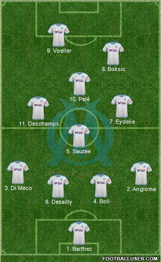 Olympique de Marseille Formation 2016
