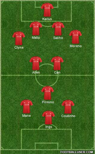 Liverpool Formation 2016