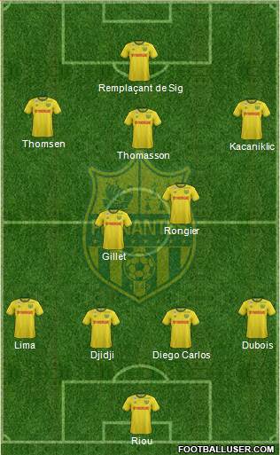 FC Nantes Formation 2016