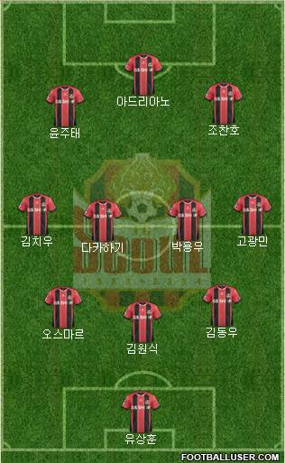 FC Seoul Formation 2016