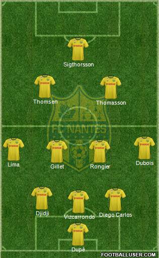 FC Nantes Formation 2016