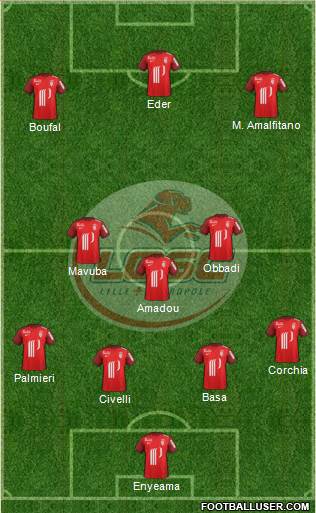 LOSC Lille Métropole Formation 2016