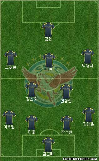 Seongnam Ilhwa Chunma Formation 2016