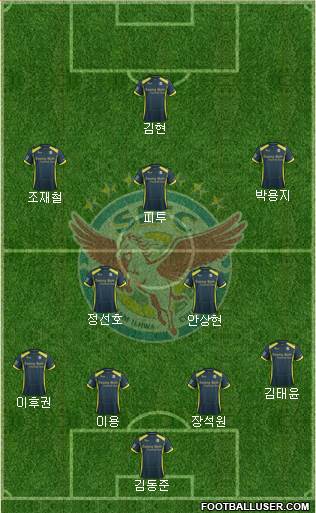 Seongnam Ilhwa Chunma Formation 2016