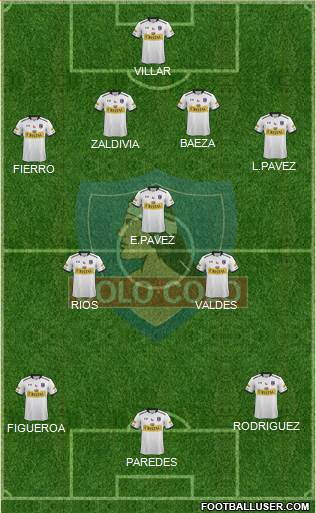 CSD Colo Colo Formation 2016