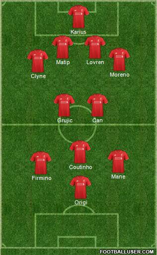 Liverpool Formation 2016