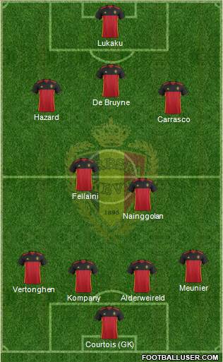 Belgium Formation 2016