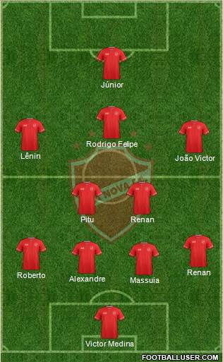 Vila Nova FC Formation 2016