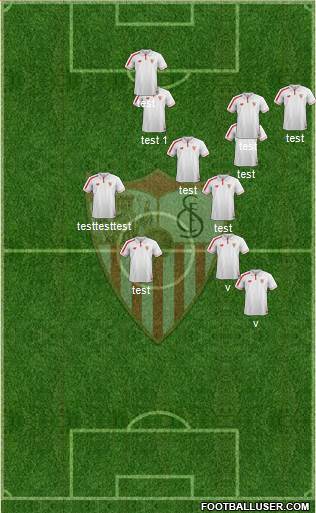 Sevilla F.C., S.A.D. Formation 2016