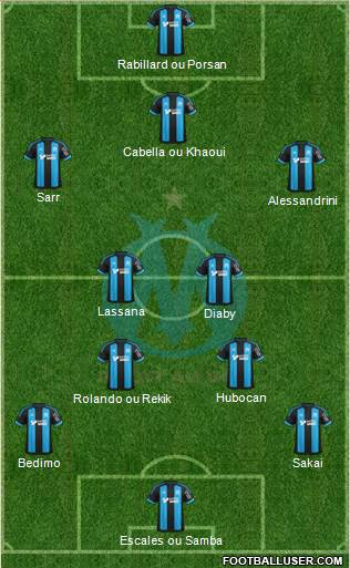 Olympique de Marseille Formation 2016
