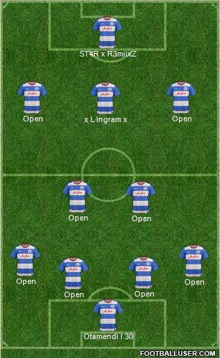 Queens Park Rangers Formation 2016