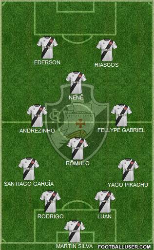 CR Vasco da Gama Formation 2016