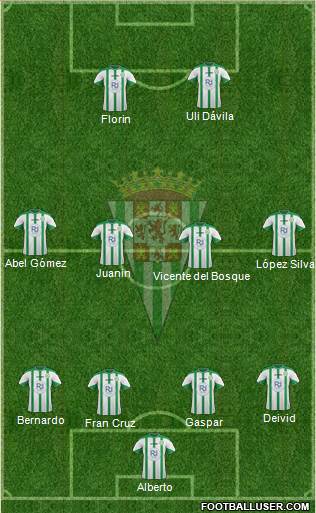 Córdoba C.F., S.A.D. Formation 2016