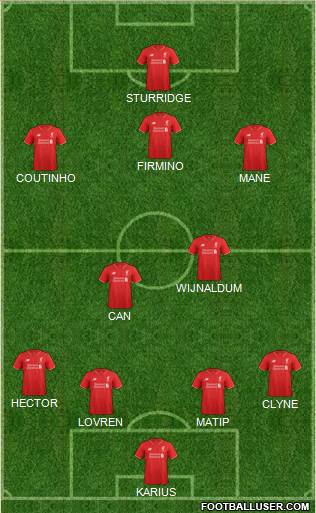 Liverpool Formation 2016