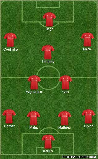 Liverpool Formation 2016