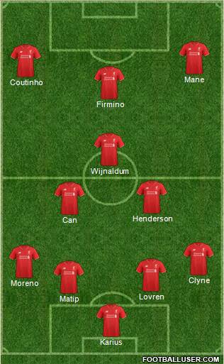 Liverpool Formation 2016