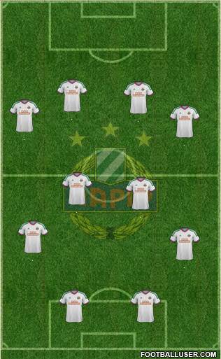 SK Rapid Wien Formation 2016
