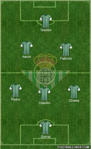 Real Betis B., S.A.D. Formation 2016