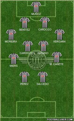 C Libertad Formation 2016