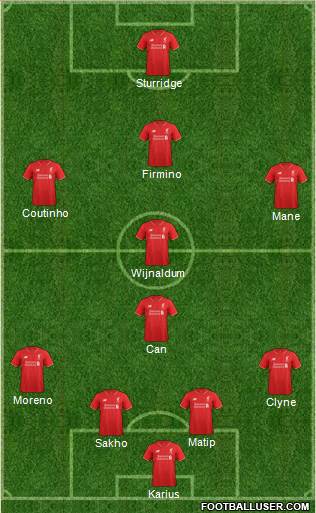 Liverpool Formation 2016