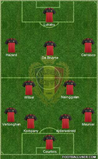 Belgium Formation 2016