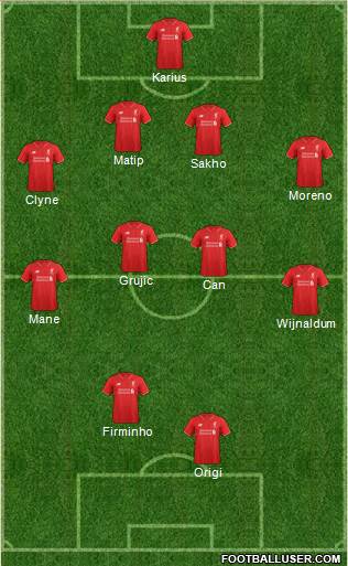 Liverpool Formation 2016
