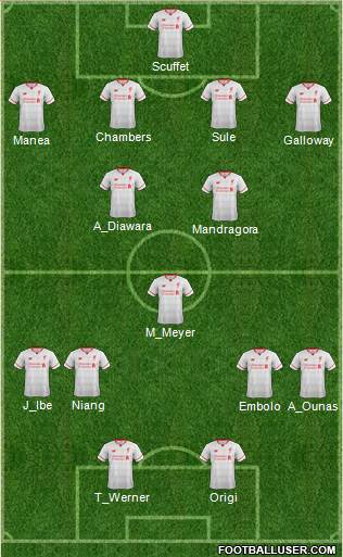 Liverpool Formation 2016