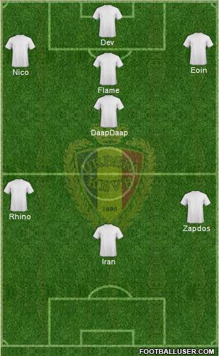 Belgium Formation 2016