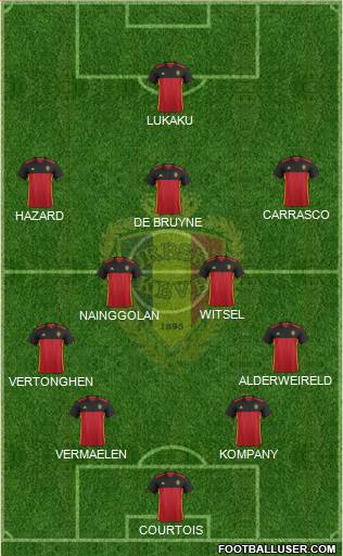 Belgium Formation 2016