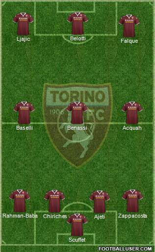 Torino Formation 2016