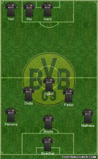 Borussia Dortmund Formation 2016