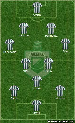 CDC Atlético Nacional Formation 2016