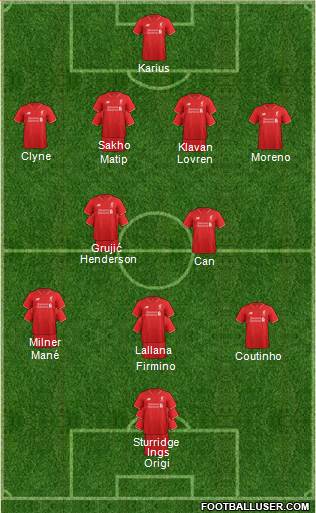 Liverpool Formation 2016