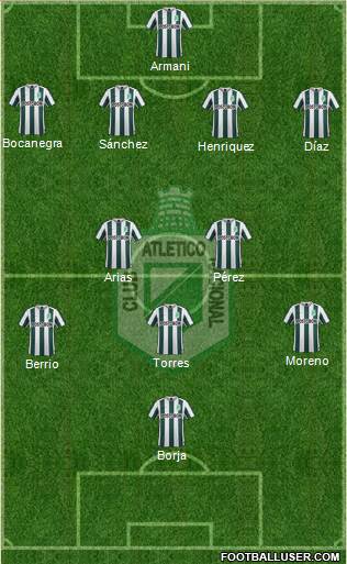 CDC Atlético Nacional Formation 2016