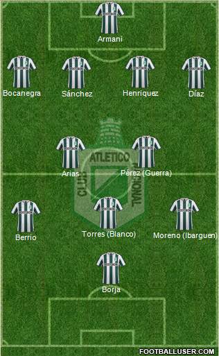 CDC Atlético Nacional Formation 2016